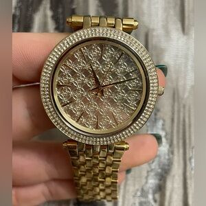 Michael Kors MK3398 Darci Gold Stainless Steel Bracelet Fashion Women's Watch